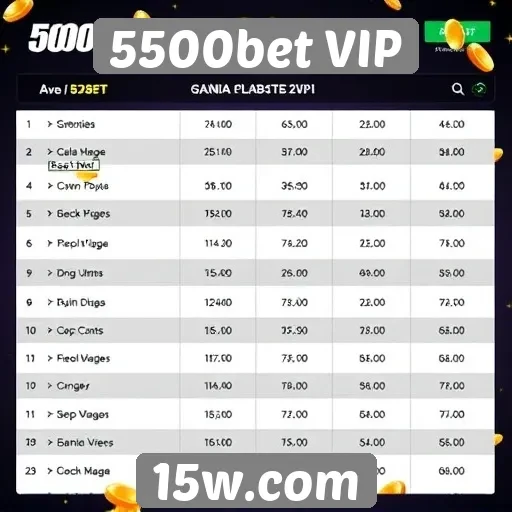 Avaliação das ofertas de jogos no 5500bet VIP